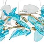 Подвесная люстра 11043/6P Blue