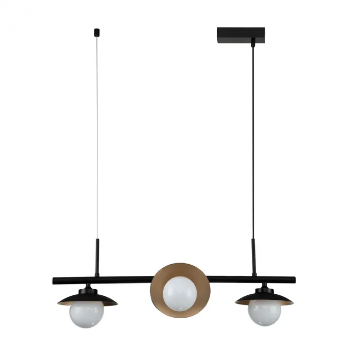 Подвесной светильник 10015/4P Black от ImperiumLoft