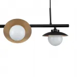 Подвесной светильник 10015/4P Black от ImperiumLoft
