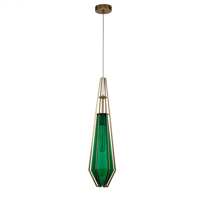 Подвесной светильник 11012/A/1P Green от ImperiumLoft