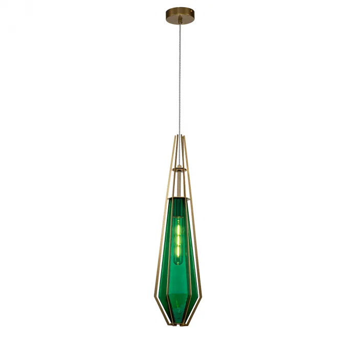 Подвесной светильник 11012/A/1P Green от ImperiumLoft
