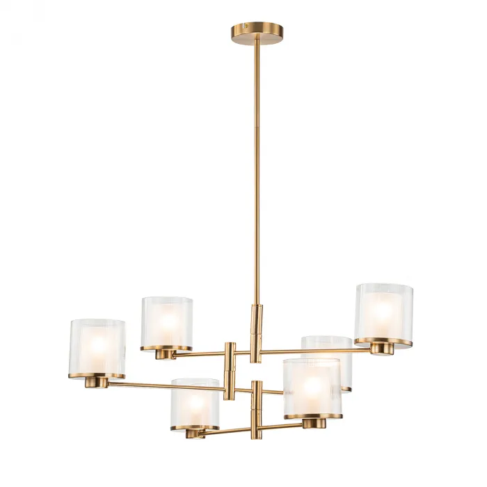 Светильник на штанге 13023/6R Brass от ImperiumLoft