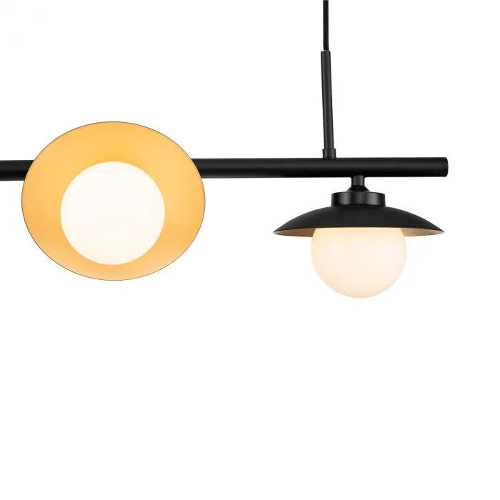 Подвесной светильник 10015/4P Black от ImperiumLoft
