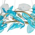 Подвесная люстра 11043/6P Blue