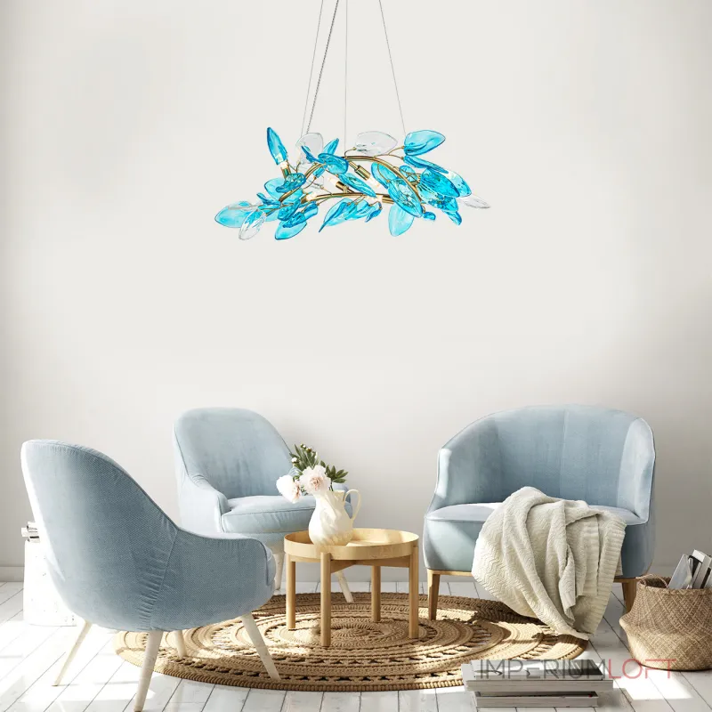 Подвесная люстра 11043/6P Blue Подвесная люстра 11043/6P Blue