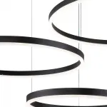 Подвесной светильник 14001/3P Black от ImperiumLoft