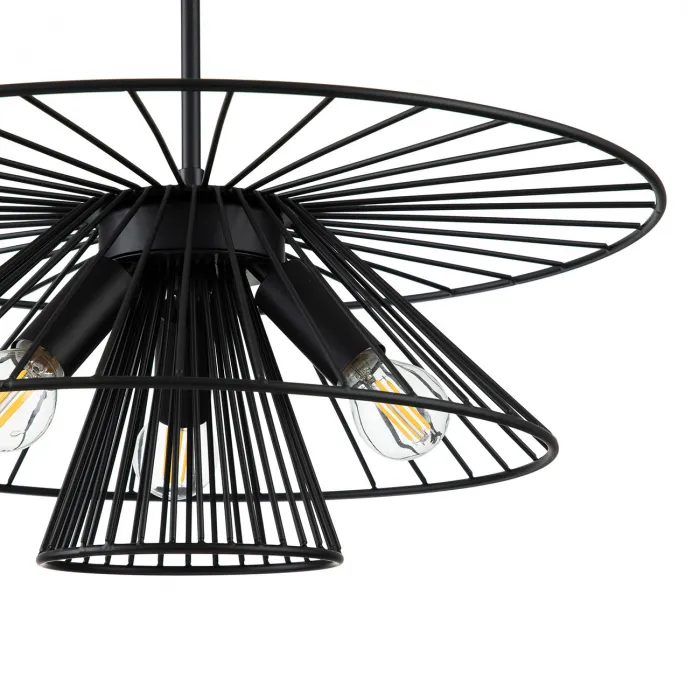 Подвесной светильник 10016/3P Black от ImperiumLoft