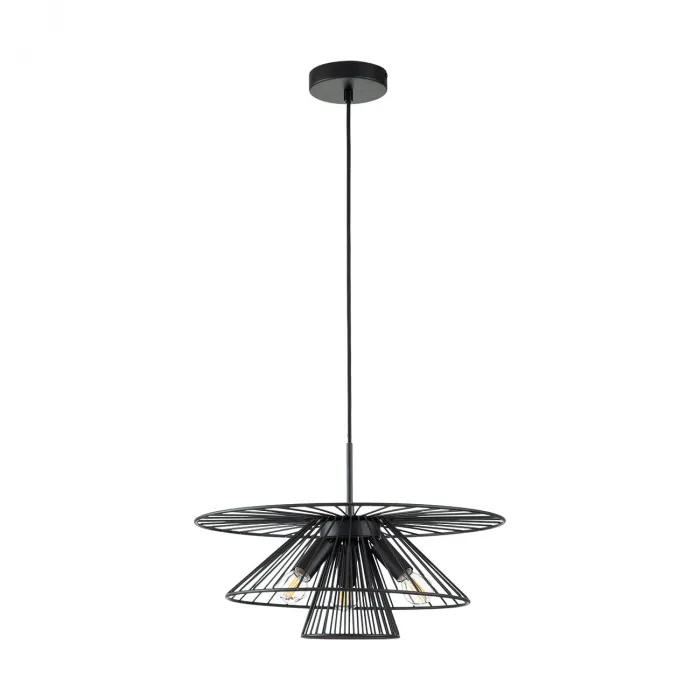 Подвесной светильник 10016/3P Black от ImperiumLoft