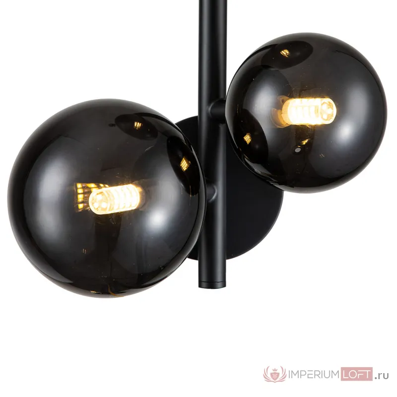 Настенный светильник 11018/3W Black от ImperiumLoft