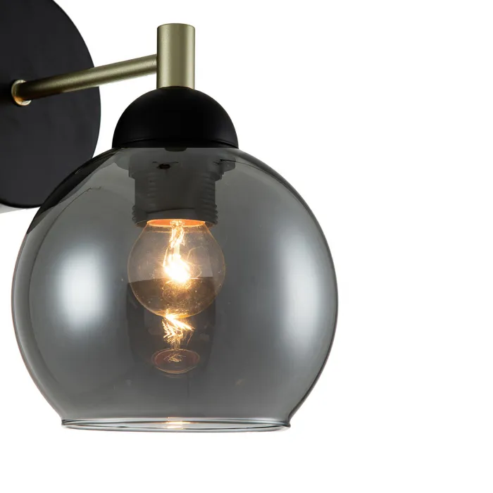 Настенный светильник 11029/1W Black от ImperiumLoft