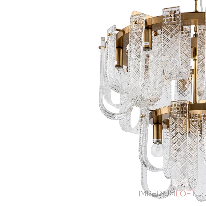 Подвесная люстра 12027/12P Brass