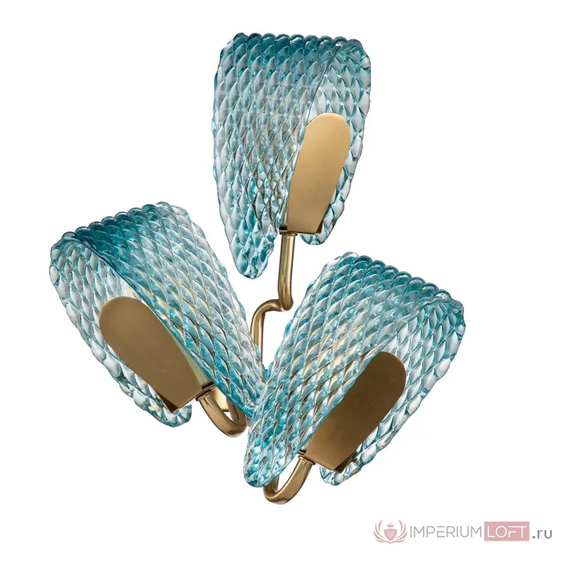 Настенный светильник 11033/3W Blue от ImperiumLoft
