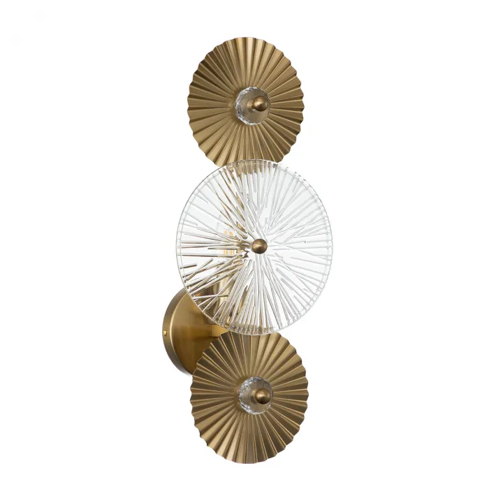 Настенный светильник 12021/A/1W Brass от ImperiumLoft
