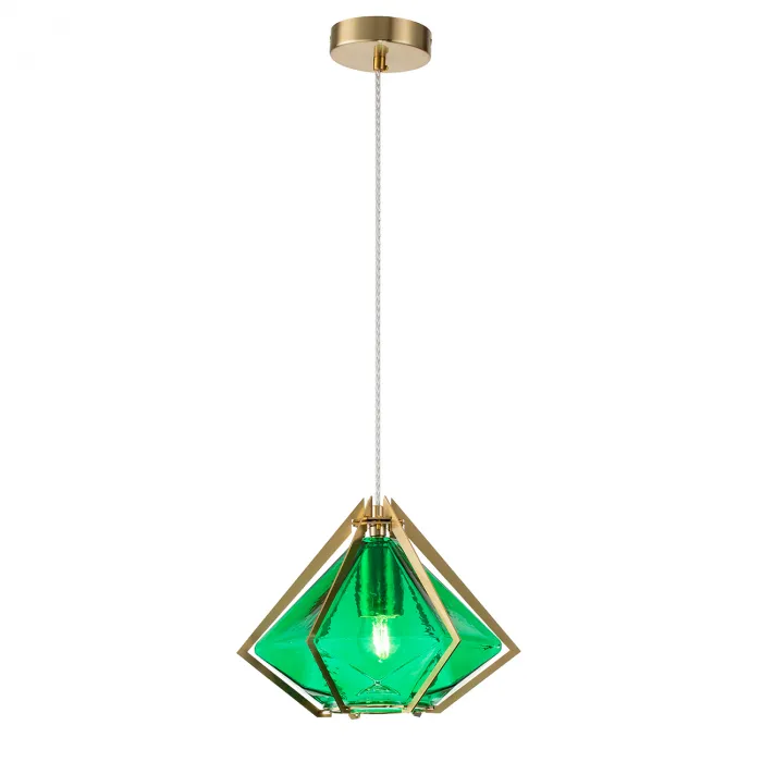 Подвесной светильник 11012/1P Green от ImperiumLoft