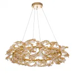 Подвесная люстра 11042/12P Gold