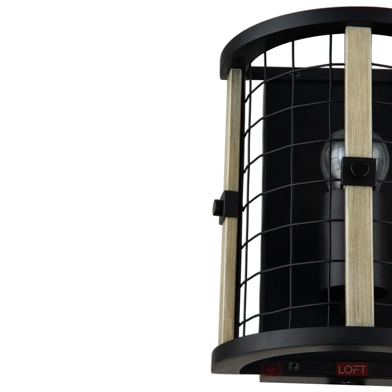 Настенный светильник 10014/1W Black от ImperiumLoft