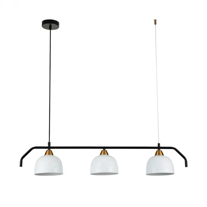 Подвесной светильник 10005/3PL Black от ImperiumLoft