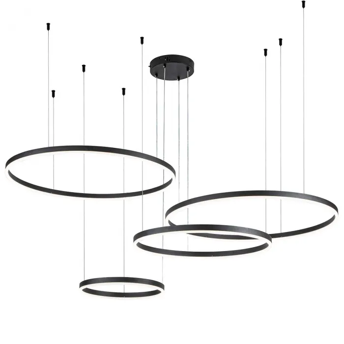 Подвесной светильник 14001/4P Black от ImperiumLoft