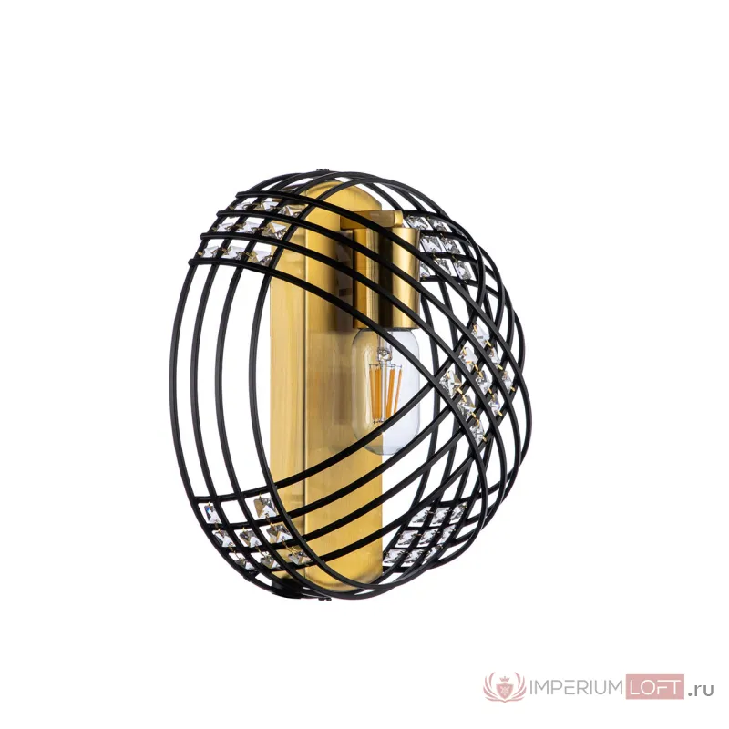 Настенный светильник 10001/1W Black от ImperiumLoft