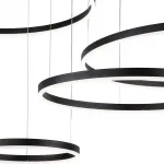 Подвесной светильник 14001/4P Black от ImperiumLoft