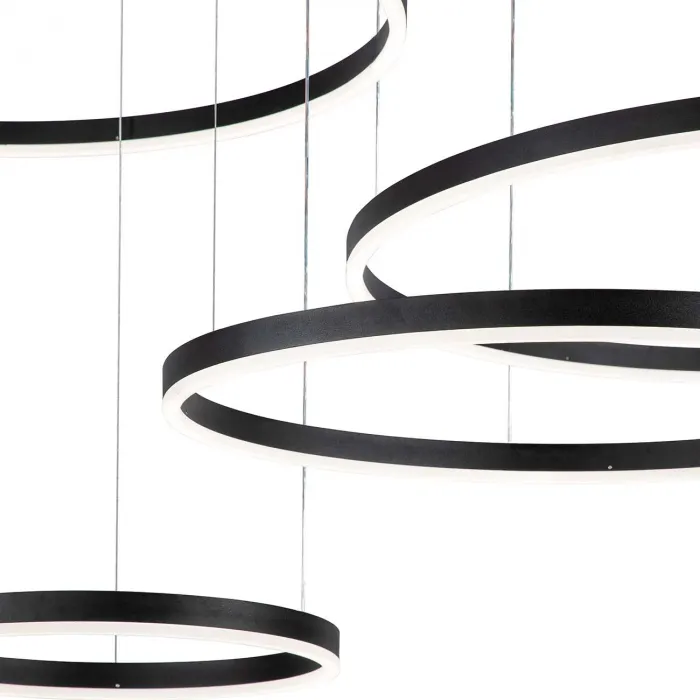 Подвесной светильник 14001/4P Black от ImperiumLoft