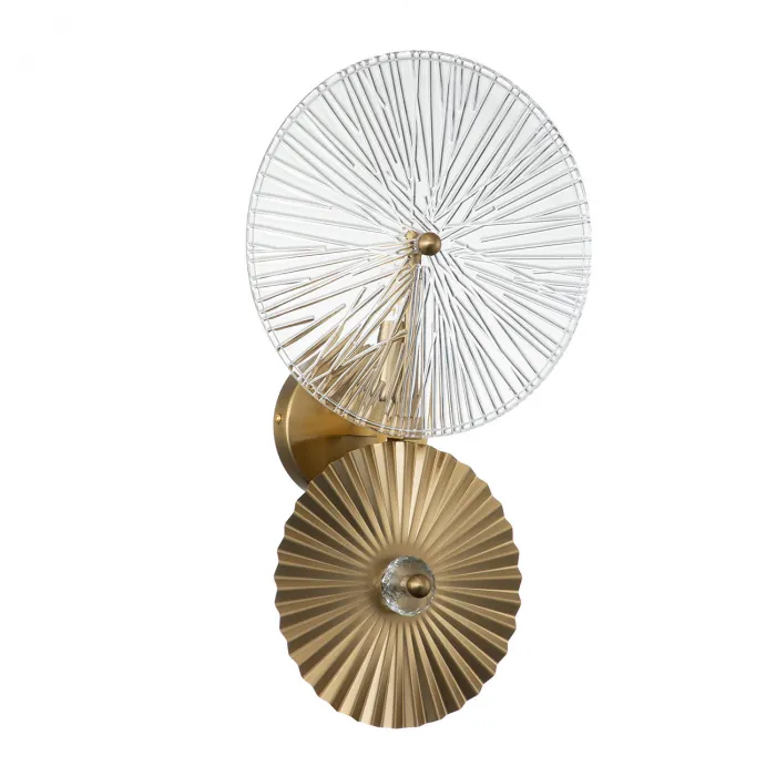 Настенный светильник 12021/B/1W Brass от ImperiumLoft