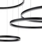 Подвесной светильник 14001/4P Black от ImperiumLoft