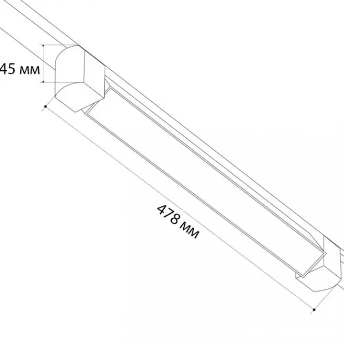 Трековый светильник IT08-8030 white 3000K от ImperiumLoft
