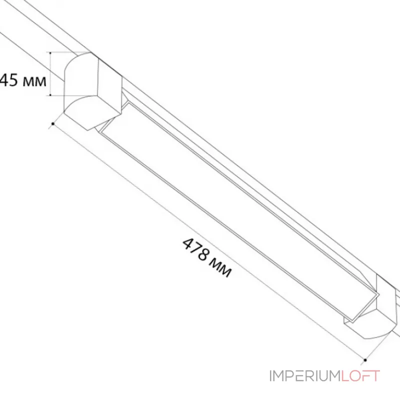 Трековый светильник IT08-8030 white 4000K Трековый светильник IT08-8030 white 4000K