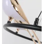 08446-6A,33 Люстра Арси черный/золото d65 h150 Led 6*10W (4000K) от ImperiumLoft