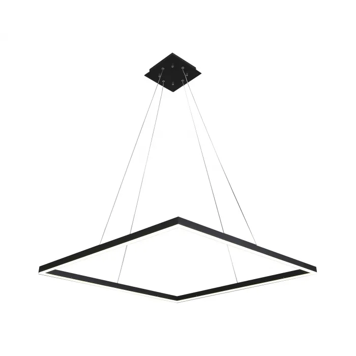 08226,19(4000K) Подвесной светильник АЛЬТИС черный w80*80 h110 Led 50W (4000K) от ImperiumLoft