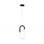 08271,19(3000K) Подвес Канто черный d14 h200 (высота корпуса светильника h36) Led 12W (3000K) от ImperiumLoft