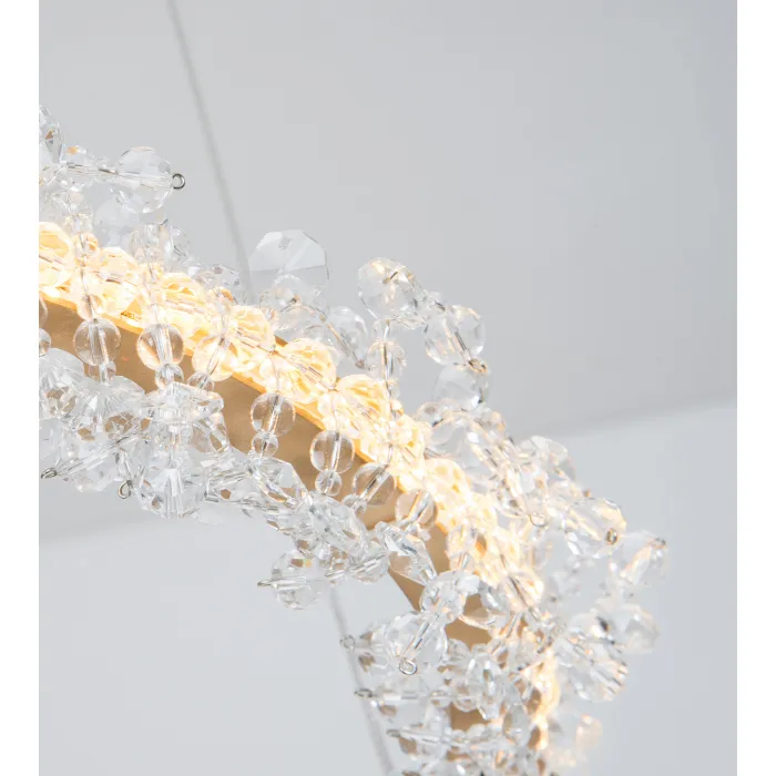 08242,36A Подвес Лаура латунь d40 Led 20W (3000K) от ImperiumLoft