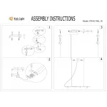 Подвесной светильник Kink Light Ристо 07616-150L,19
