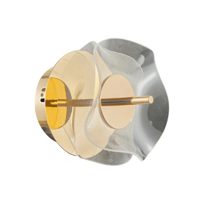 08046,33 Бра Кадди золото d20 h16,5 Led 6W (3000K)