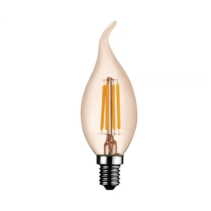 098356-2,33 Led Лампа золотая E14 6W (2700K)