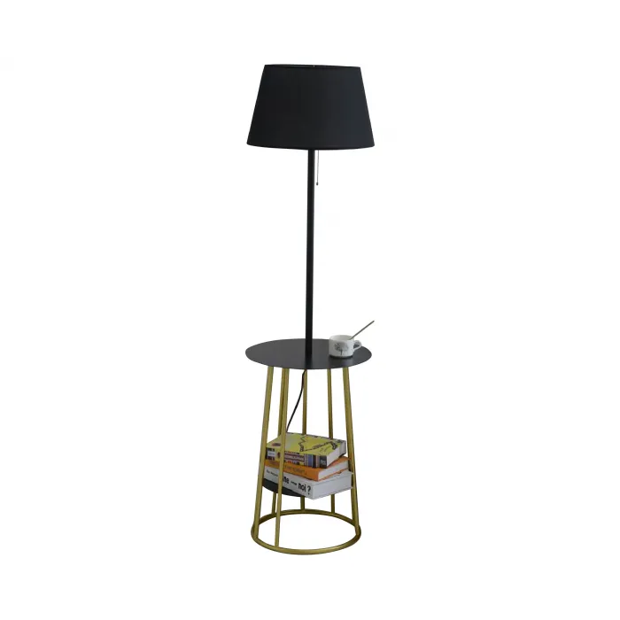 07198,19 Торшер Тера чёрный d60 h150 Е27 1*40W от ImperiumLoft