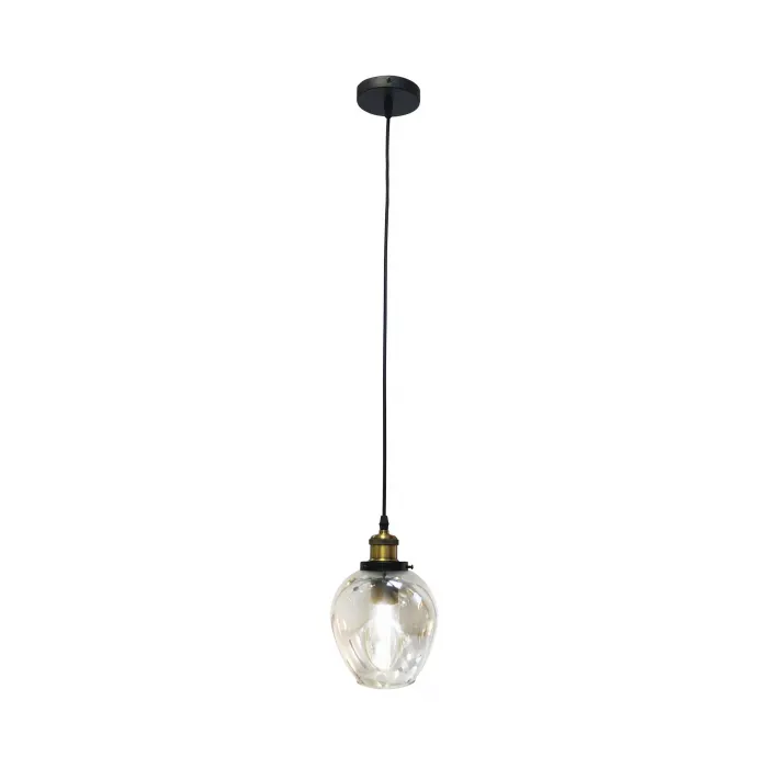 07512-1A,21 Подвес НИССА прозрачный h150 d15 E27 1*40W от ImperiumLoft