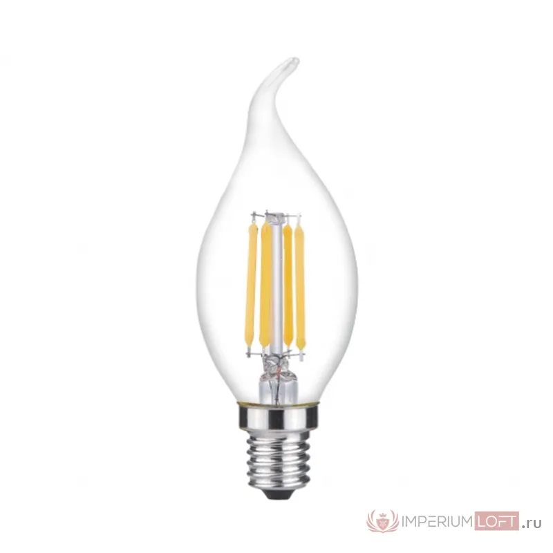 098356-2,21 Led Лампа прозрачная E14 6W (2700K)