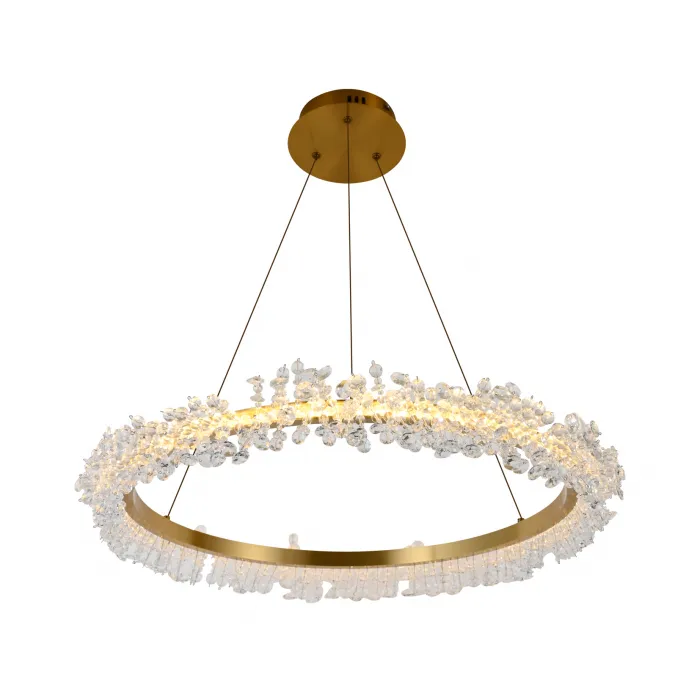 08244,36A(4000K) Подвес Лаура латунь d80 h150 Led 40W (4000K)