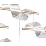 08042-4AS,33 Подвес Илина золото w106*39 h150 Led 56W (3000K)