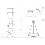 Подвесная люстра Kink Light Тор 08228,01A(4000K)