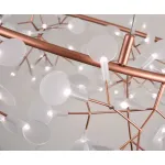07521-162,33 Люстра Ветта розовое золото d120 h182 Led 81W (3000K) от ImperiumLoft