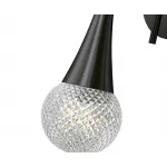 08056,19 Бра Энри черный w21*12 h40 Led 5W (3000K)