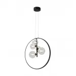 09408-5A,19 Люстра Иона черный d50 h150 G9 5*5W (4000K) (Led лампы в комплекте 4000К)