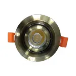 2152,20 Светильник встраиваемый бронзовый d9 h7 Led 7W (4000K)
