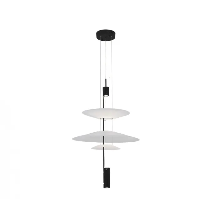08403-36+50+21,19(01) Подвес Гида черный d36+50+21 h180 Led 3*3W (4000K)