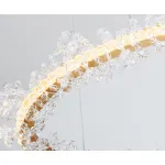 08244,36A(4000K) Подвес Лаура латунь d80 h150 Led 40W (4000K)