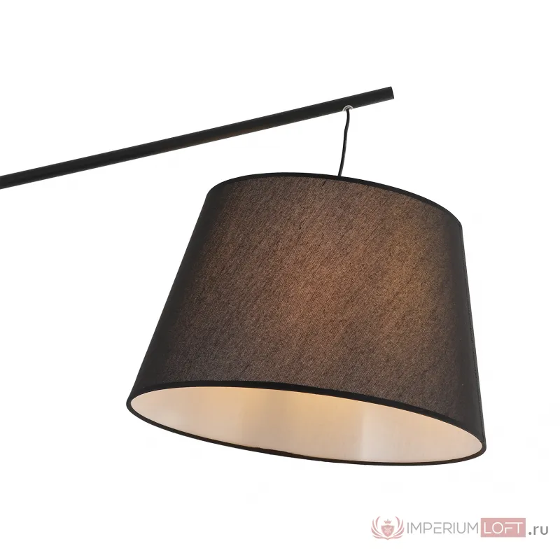 08448-F,19 Торшер Инвар черный L135 h178 E27 1*40W (комплект состоит из 2х коробок)