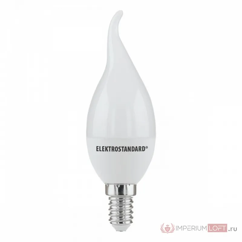 Лампы светодиодная Elektrostandard Свеча на ветру СDW LED D 6W 4200K E14 E14 6Вт 4200K a035754 от ImperiumLoft